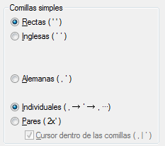 Macro de comillas con AutoHotkey - sección derecha