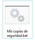 Después de cambiar de nombre y extensión