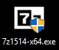 EXE descargado de 7-Zip