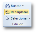 Reemplazar en Word