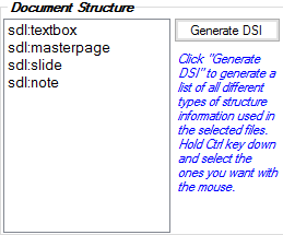 Generar la estructura de documento en SDLXLIFF Toolkit