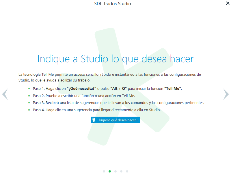 Bienvenidos a Trados Studio 2019 - 2
