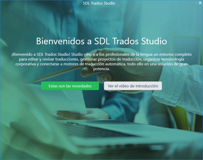 Bienvenidos a Trados Studio