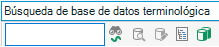 Búsqueda de base de datos terminológica 2017