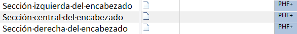 Configurar Trados Studio para traducir una hoja de Excel - Encabezados y pies de páginas