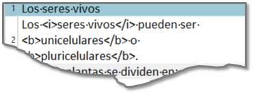 Contenido incrustado en Excel procesado sin editar el formato
