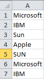 Lista en Excel sin borrar los duplicados