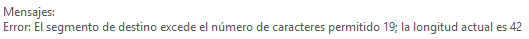 Trados Studio - Mensajes - recuento de caracteres excedido