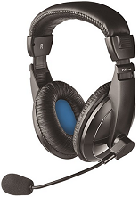 Trust Quasar - Auriculares con micrófono de diadema cerrados